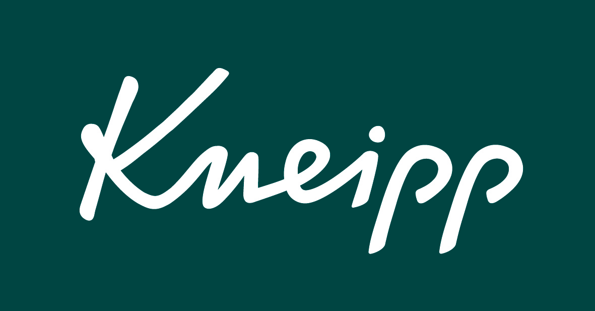 Logo Kneipp weiß dunkelgrün